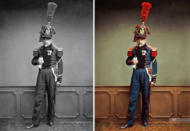 Раскрашенные исторические фото