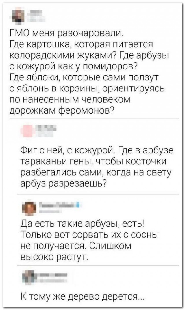 Забавные комментарии из социальных сетей (07.08.23)