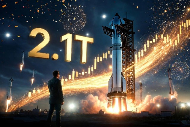 SpaceX подорожала до $2,1 трлн.