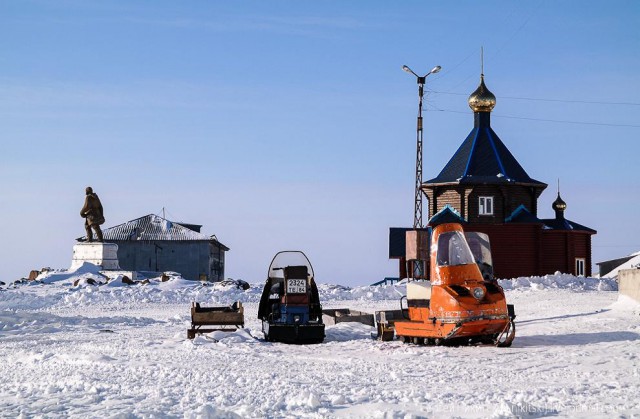 Советский транспорт в Диксоне