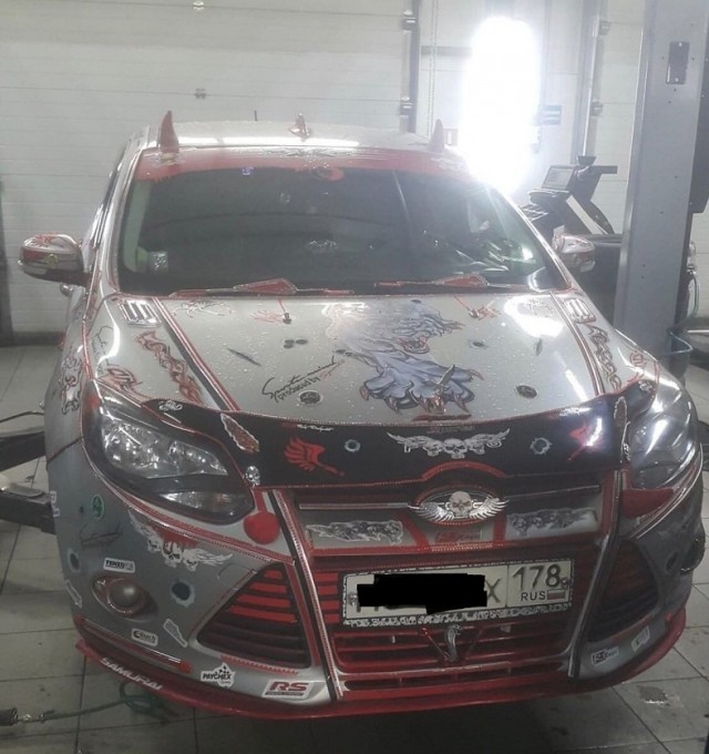 Подборка "гениев" автотюнинга