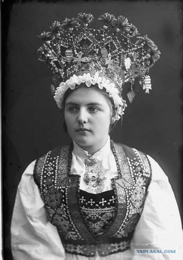 Норвежские красавицы-невесты конца 19 века. Смотрим фотоподборку