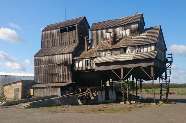 Хлебоприёмный пункт в реале и в Сталкере