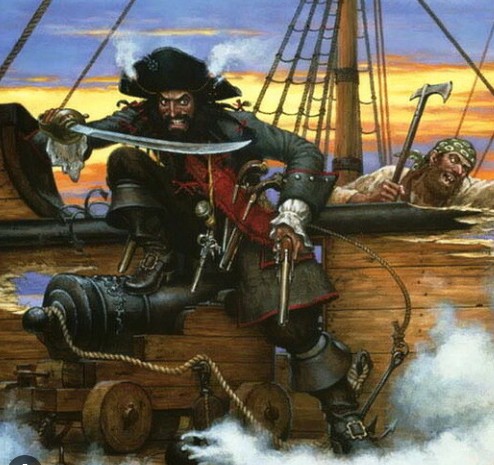 Чёрная Борода – история одного из самых опасных пиратов, сокровища которого так и не были найдены