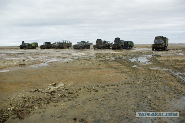 Заброшенная техника на ЗФИ