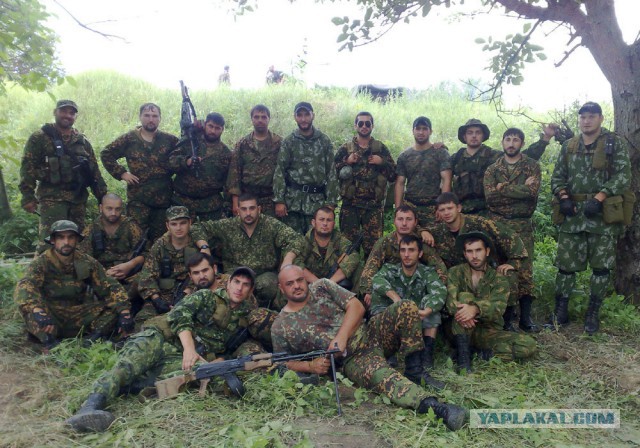 Сюжет России 24 о чеченцах на Донбассе