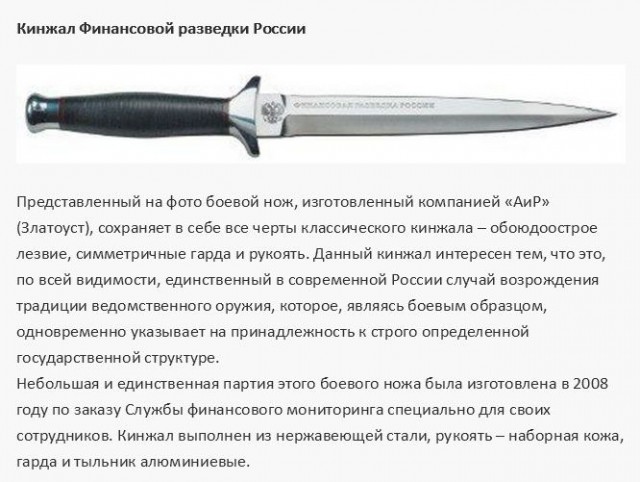 Эволюция русских боевых ножей