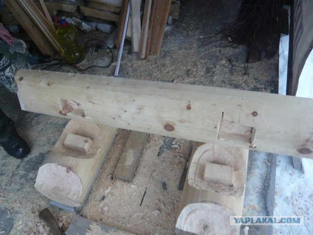 Изготовление садовой мебели из кедра