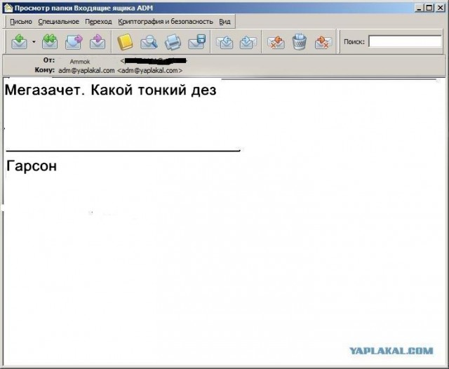 Почему меня забанили на ЯПлакалъ?