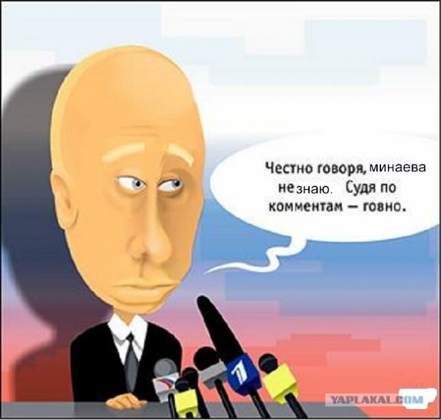 Минаев назвал ЯПлакалъ говносайтом