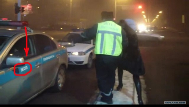 Пьяная ТП снесла Шлагбаум.