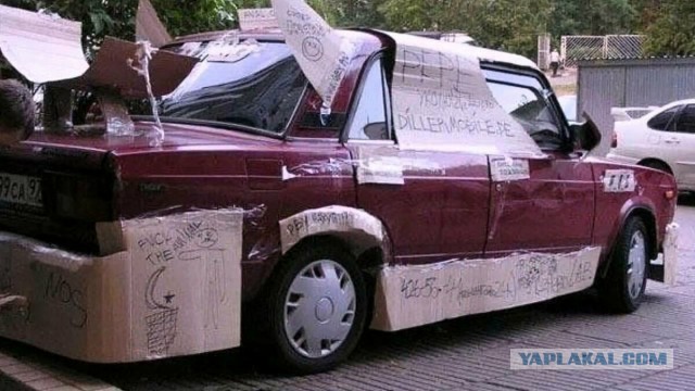 10 фото необычного тюнинга русских авто