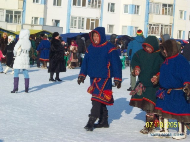 Люди из северных сказок: рынок в Салехарде