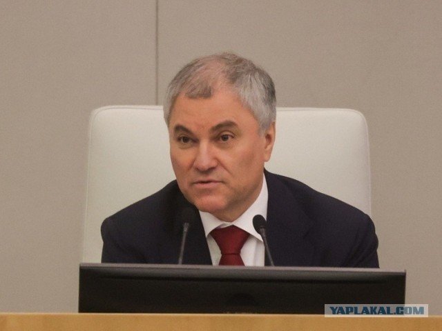 Володин назвал Котякова безответственным в вопросе трудоустройства мигрантов.
