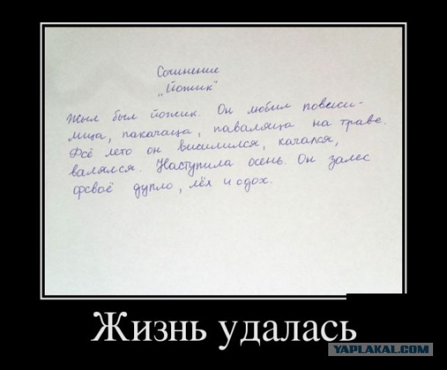 Давно демотиваторов не было