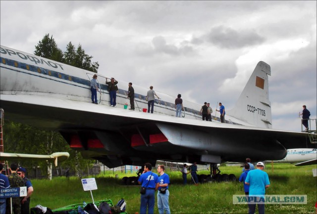 Судьба сверхзвукового Ту-144 СССР-77106