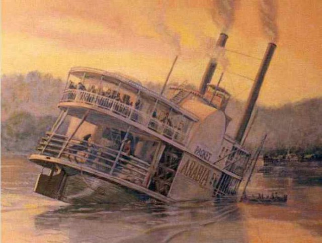 Вещи с борта парохода, затонувшего 150 лет назад