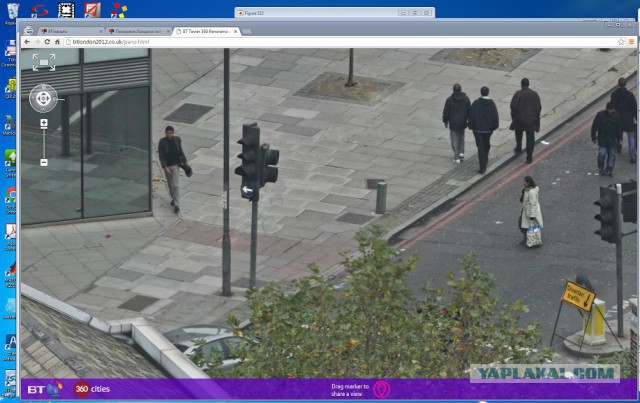 Панорама Лондона или рассмотреть лицо прохожего...