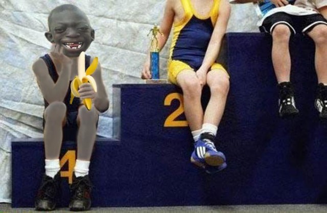 Фотожаба: Несчастный спортсмен