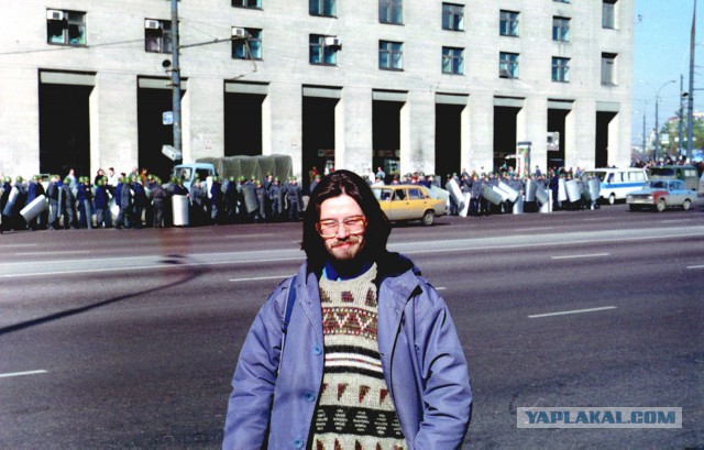 Ретро. Фотографии Москвы 1993 года
