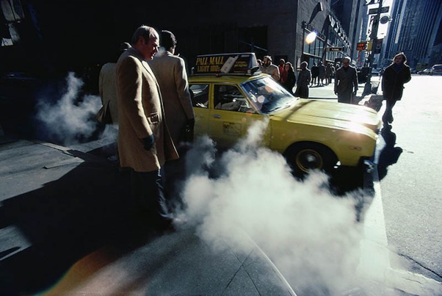 Знаменитое Нью-Йоркское желтое такси