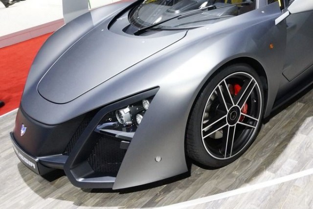 Новая "Marussia B2" в Женеве