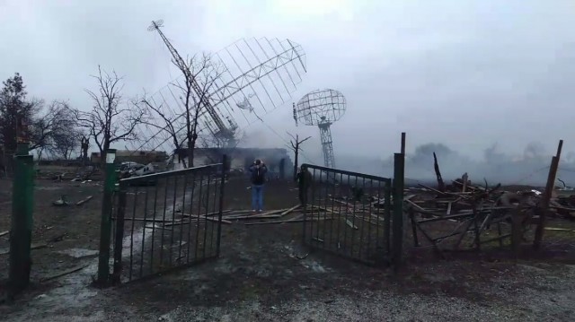 Нанесён удар по военно-морской базе США в Очакове