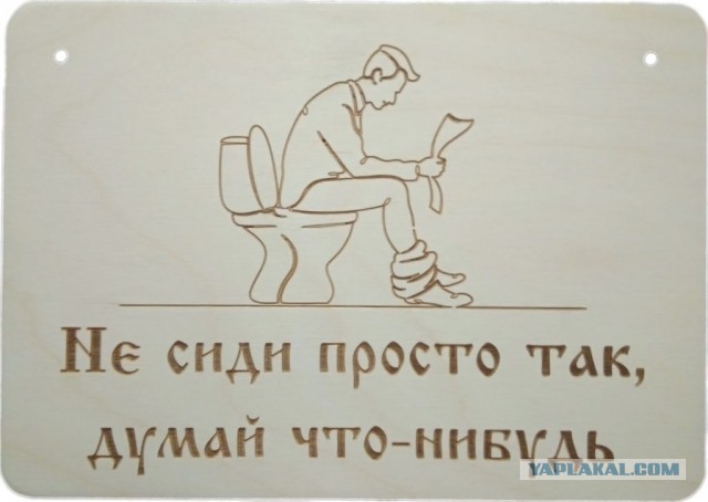 Какой мудак придумал такие унитазы?