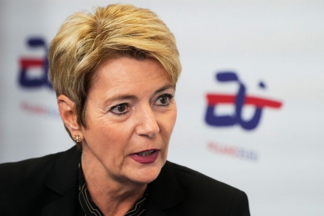 Президент Швейцарии вернулась из США, «не добившись ничего» от Трампа