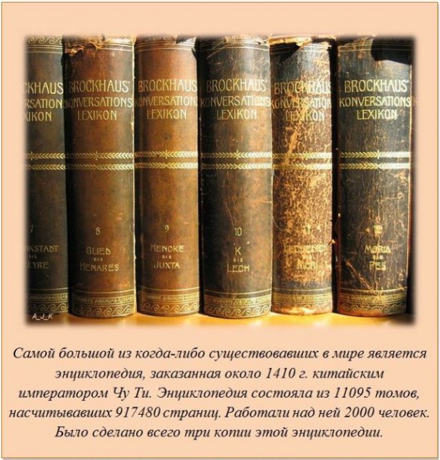 20 фактов обо всем