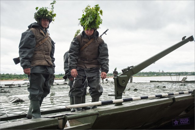 Про форсирование водной преграды