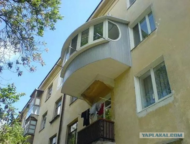Балконы бывают разные
