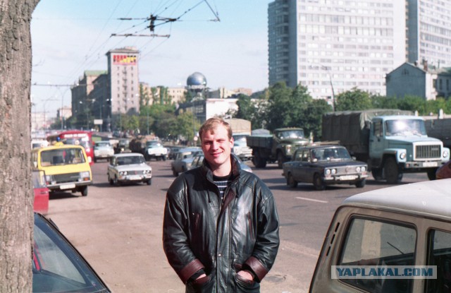 Ретро. Фотографии Москвы 1993 года