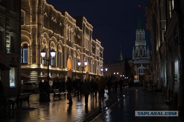 Ночные и вечерние фотографии Москвы