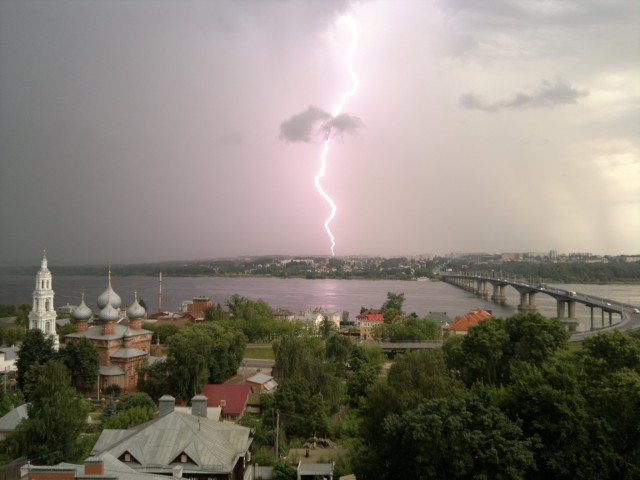 Фотографии перед грозой!