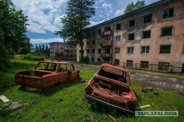 Армянск, Крым. Авария на заводе Титан.