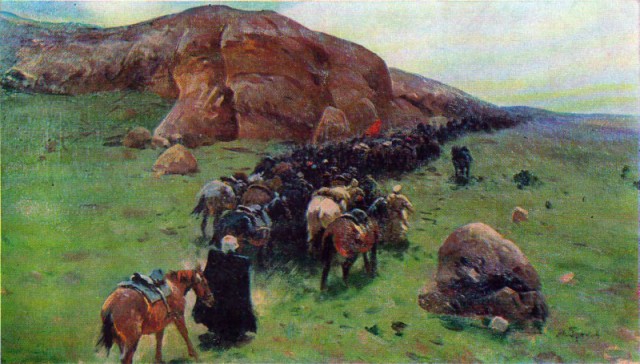 Гражданская война 1918—1920 годов в 20 картинах Митрофана Грекова