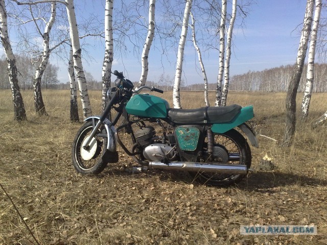 Мотоциклы в деревне