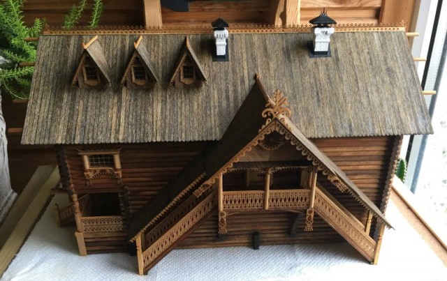 Терем в Китай-городе, 3370 деталей Масштаб 1:72