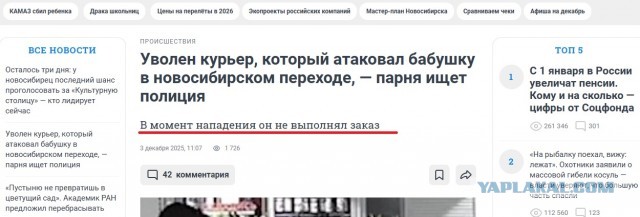 В Новосибирске курьер ударил ногой пенсионерку прямо в лицо: он сделал это ради развлечения