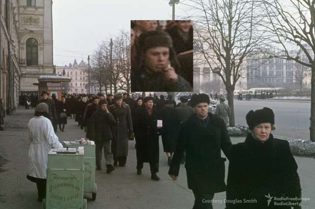 Новая серия фотографий "Москва глазами американского шпиёна"