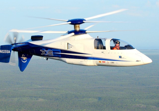 Летные испытания американского перспективного вертолета S-97 Raider