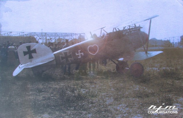 Авиация Первой мировой в цвете