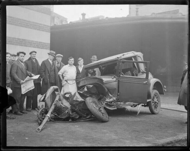 Трагичные и нелепые автомобильные аварии Бостона в 1930-х годах