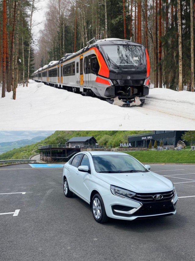 Симпатичная электричка