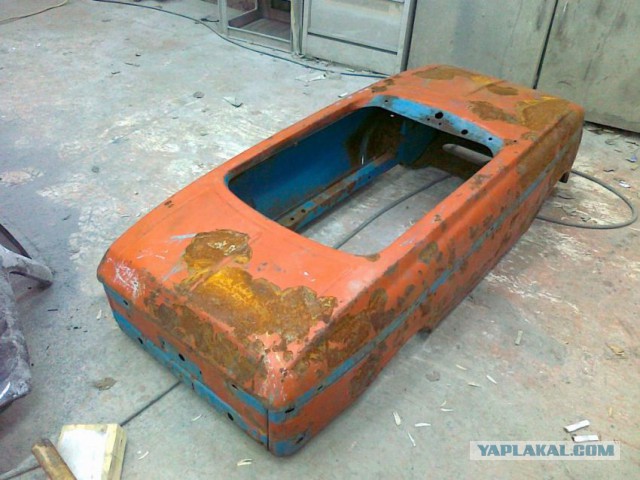 Реставрация педальной машинки "Москвич" 1991 года