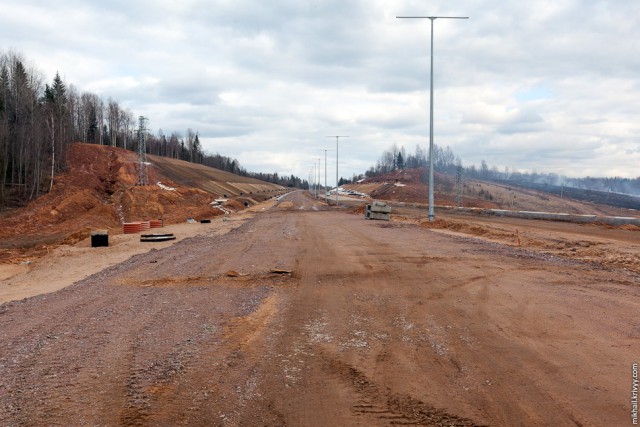 Строительство М11