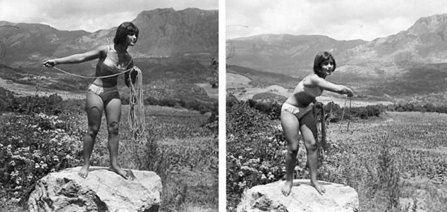Нина из "Кавказской пленницы". Фотопробы