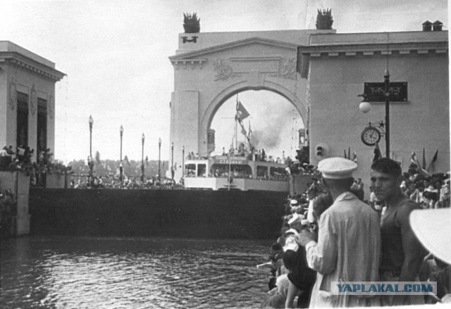 Волго-Донской судоходный канал. Фотографии строительства 1950-е.