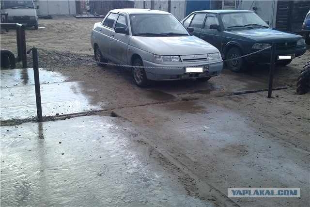 Цепь во дворе